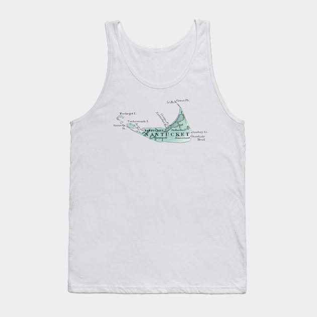 1875 Nantucket Island Tank Top by historicimage